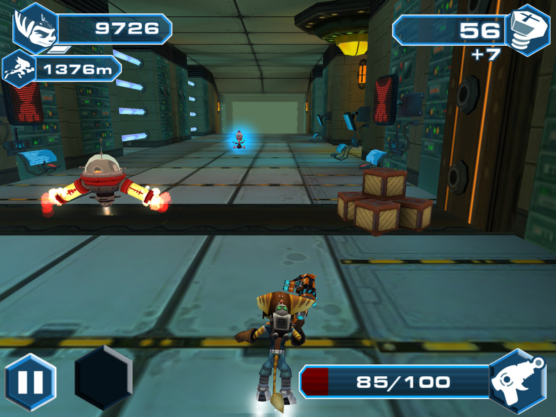 Illustration for article titled There's a Ratchet & Clank Endless Runner for Mobile. Huh.